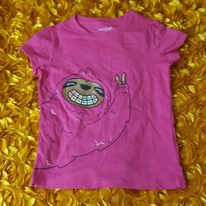 3/$10 Cat & Jack Sloth tshirt